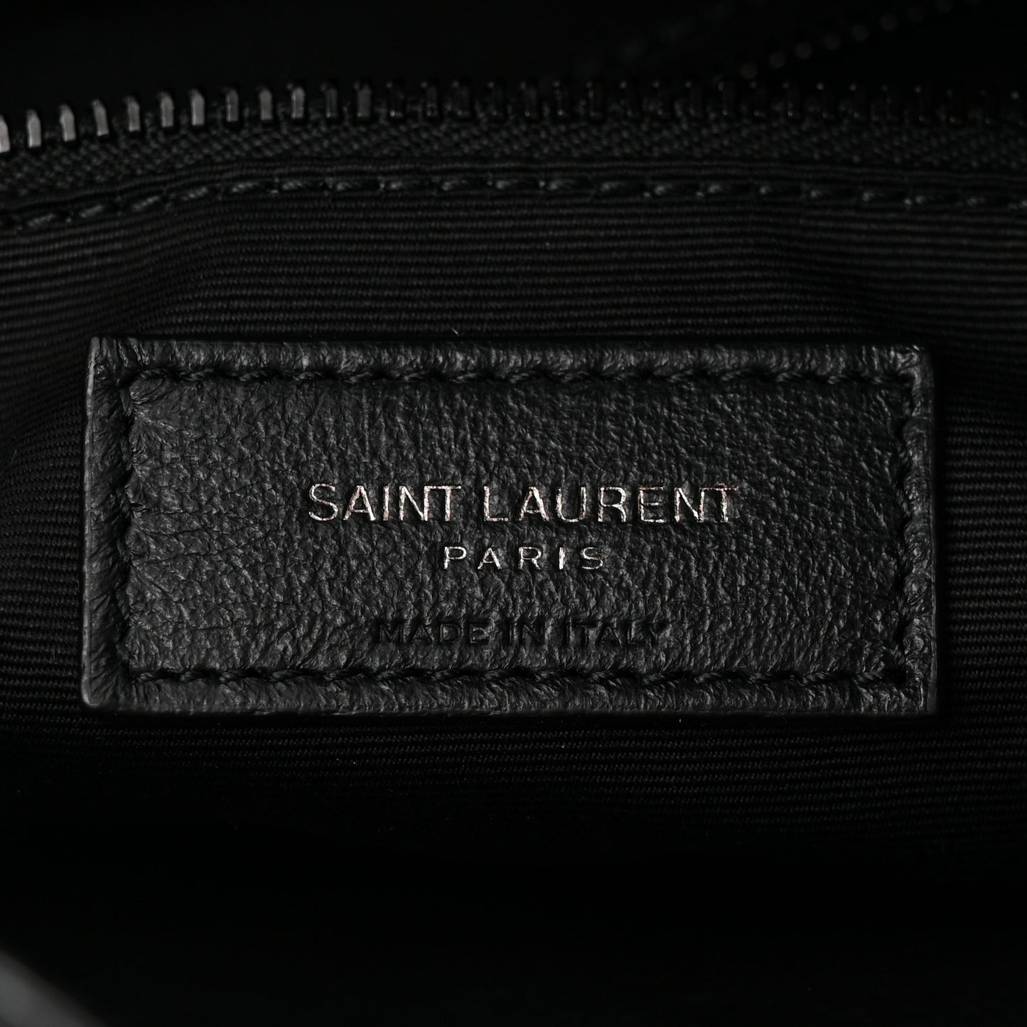 Crinkled Calfskin Matelasse Monogram Medium Niki Shopper Tote Black
