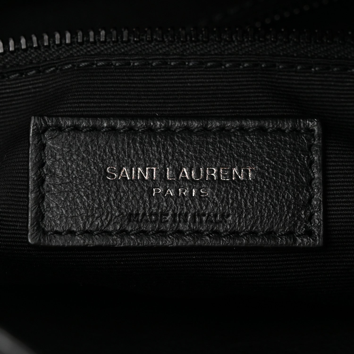 Saint Laurent Crinkled Calfskin Matelasse Monogram Medium Niki Shopper Tote Black 6 of 10