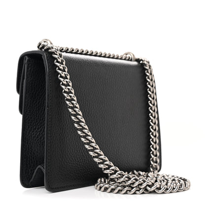 Gucci Calfskin Mini Dionysus Shoulder Bag Black 3 of 11