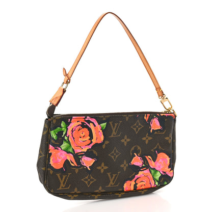 Louis Vuitton Monogram Roses Pochette Accessories 3 of 9