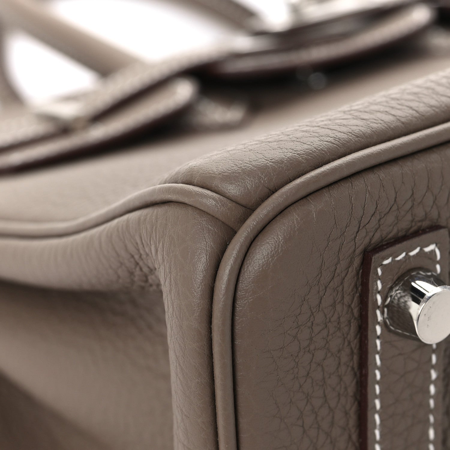 Hermes Togo Birkin 25 Etoupe 9 of 13