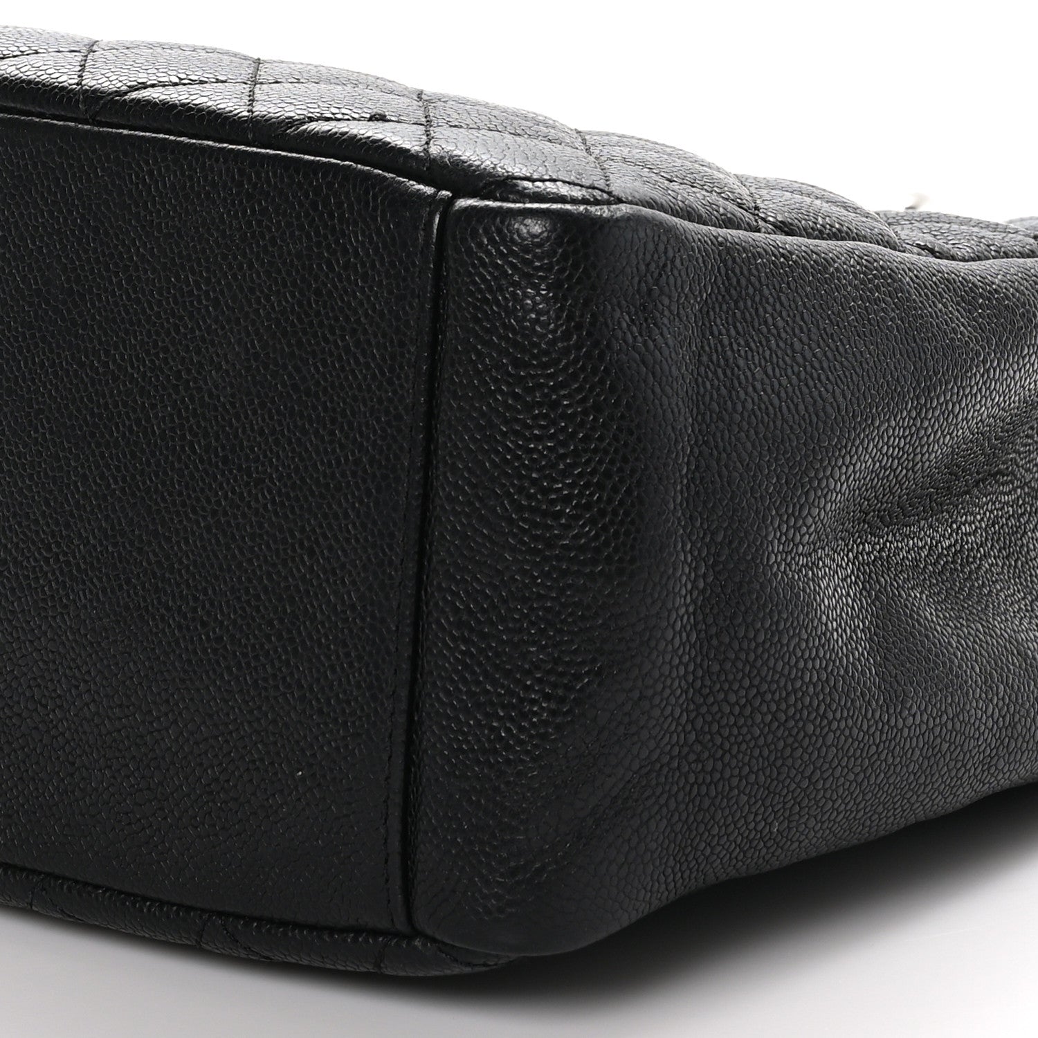 Chanel Caviar Quilted Grand Shopping Tote GST Black 10 of 12
