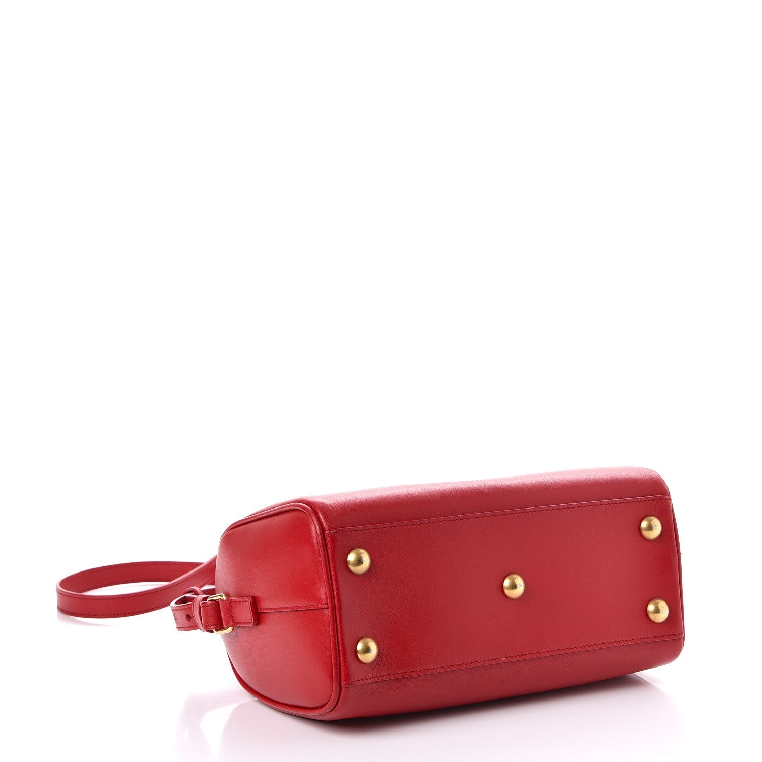 Saint Laurent Calfskin Classic Baby Duffle Red 4 of 7