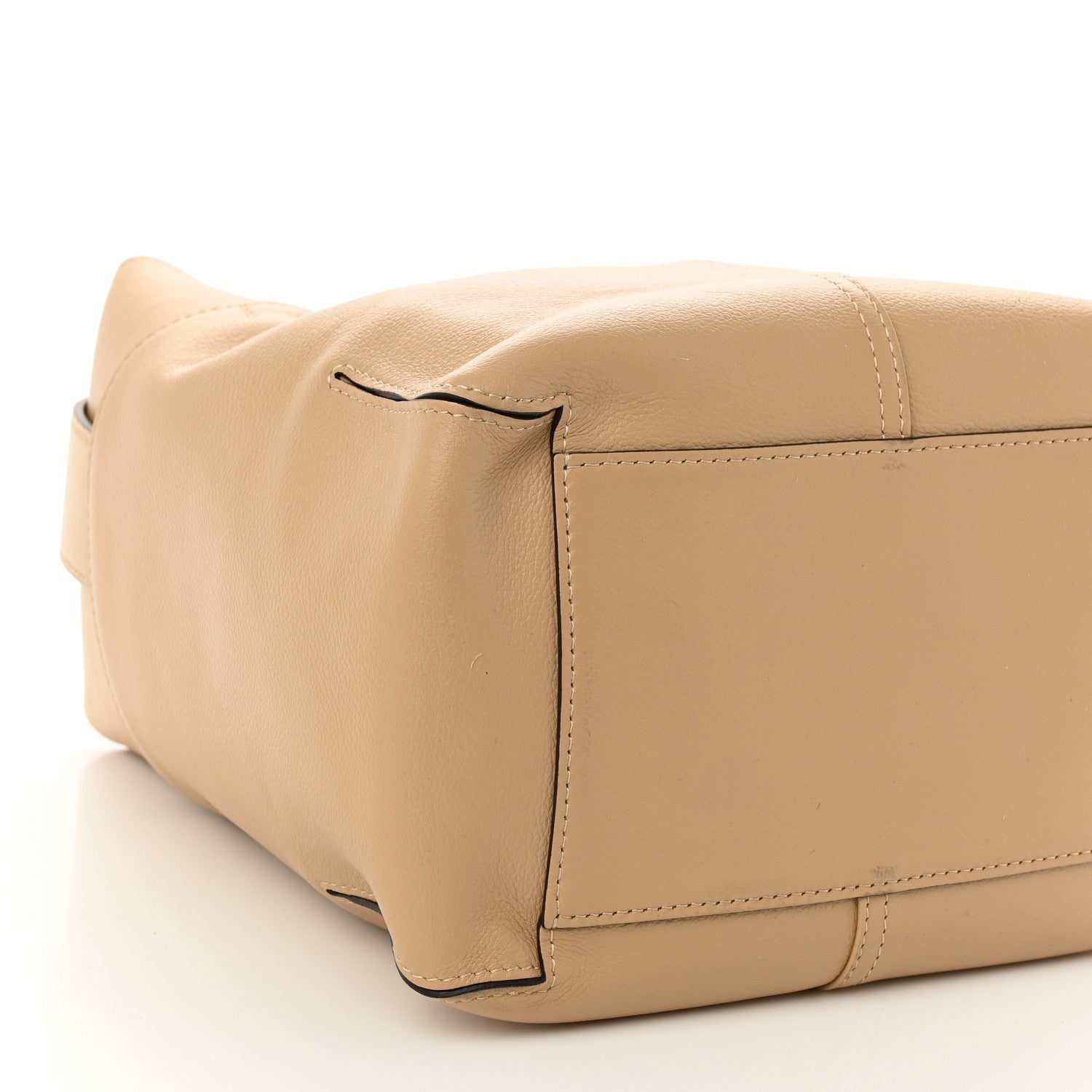 Delvaux Grained Calfskin Mini So Cool Satchel Latte 8 of 9