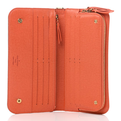 Louis Vuitton Monogram Multicolor Insolite Wallet White Orange 5 of 13