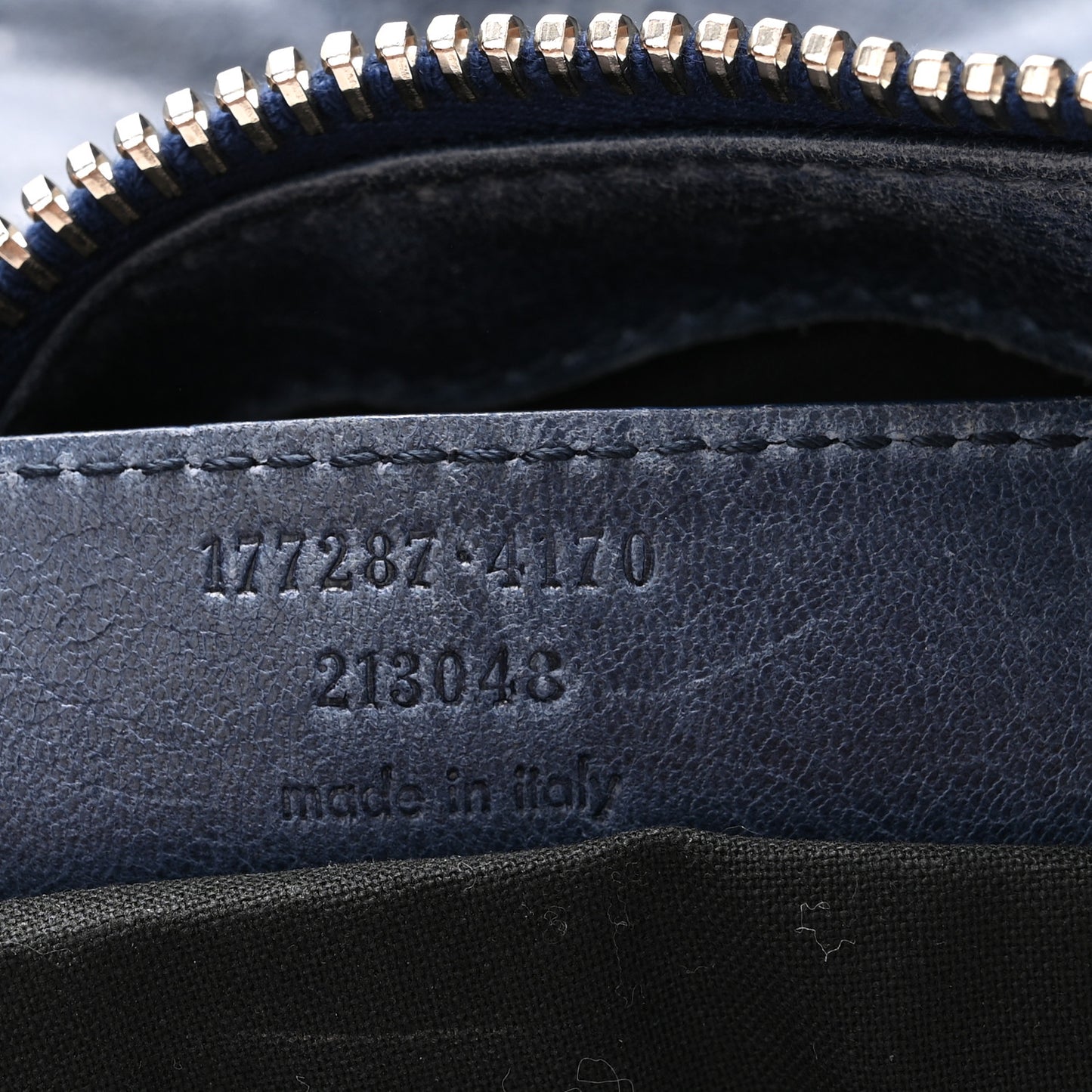 Agneau Giant 21 Silver Hardware Weekender Blue Roi