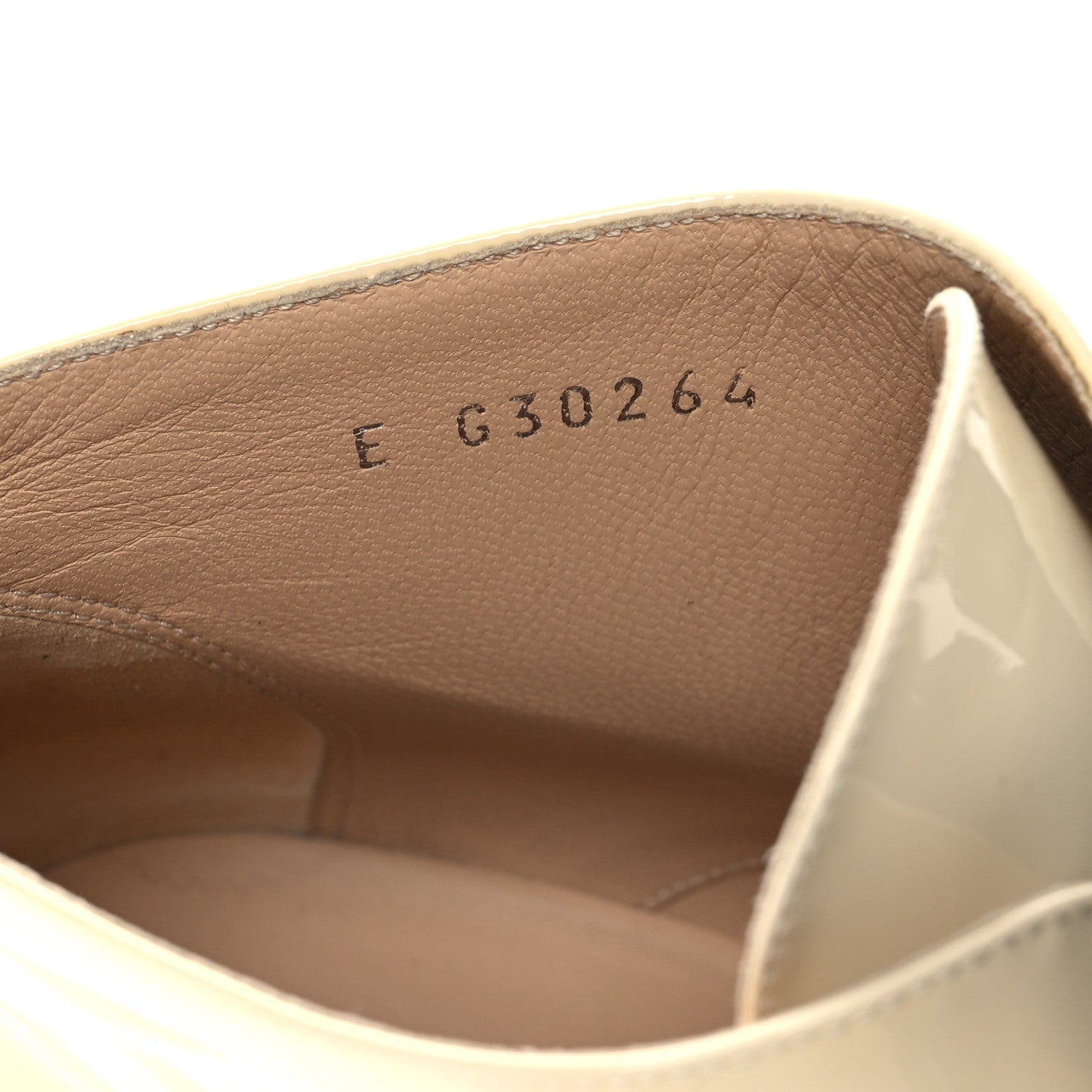 Chanel Patent Calfskin CC Bow Lace Up Oxford Pumps 41 Beige Black 10 of 13