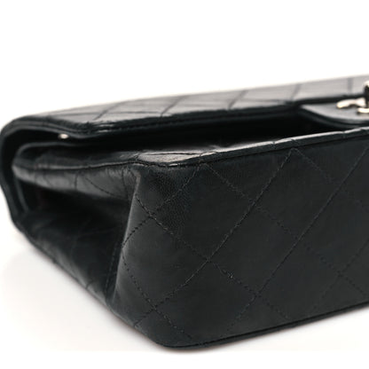 Chanel Lambskin Quilted Medium Double Flap Black 9 of 12