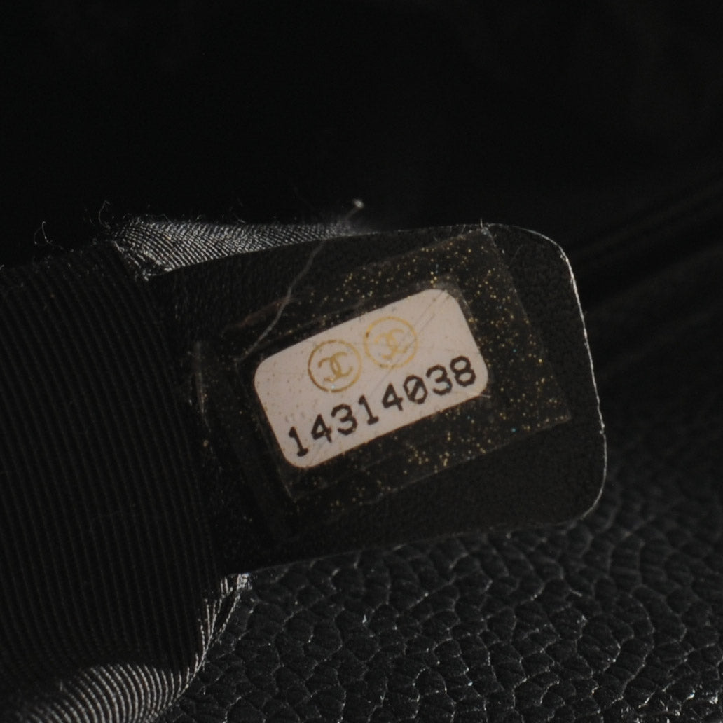 Chanel Caviar Cerf Executive Shopper Tote Black 8 of 8