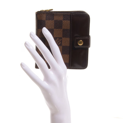 Louis Vuitton Damier Zippe Zipped Compact Wallet 2 of 8