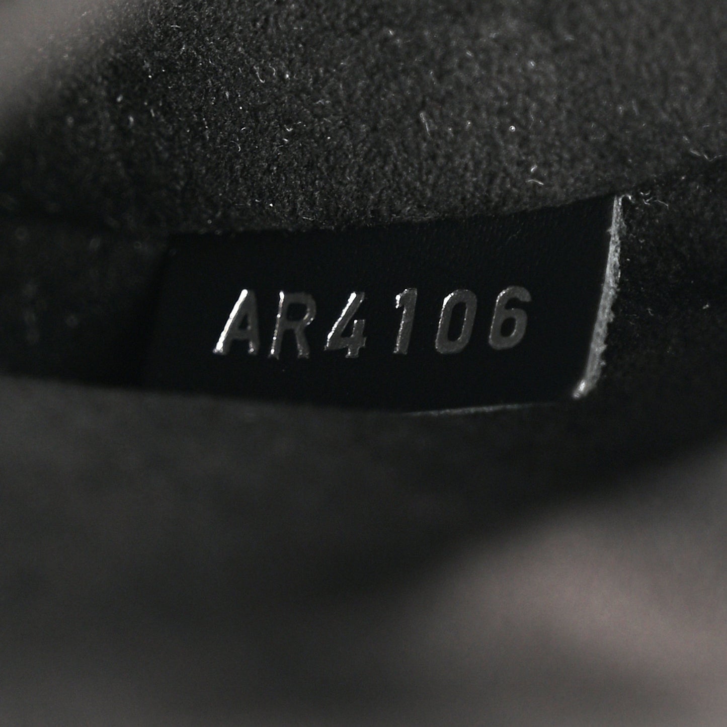 Lambskin CC Drawstring Bag Black