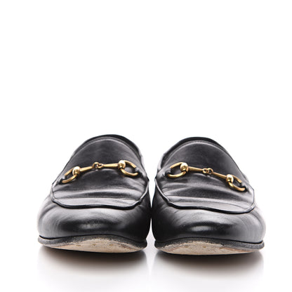 Gucci Lambskin Womens Brixton Horsebit Loafers 40 Black 2 of 13