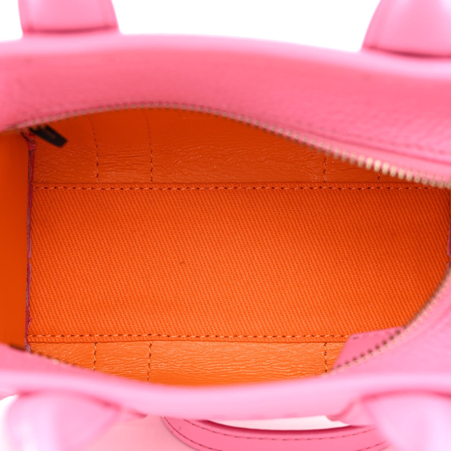Marc Jacobs Grained Calfskin Micro The Tote Bag Pink 5 of 10