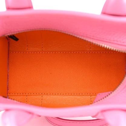 Marc Jacobs Grained Calfskin Micro The Tote Bag Pink 5 of 10
