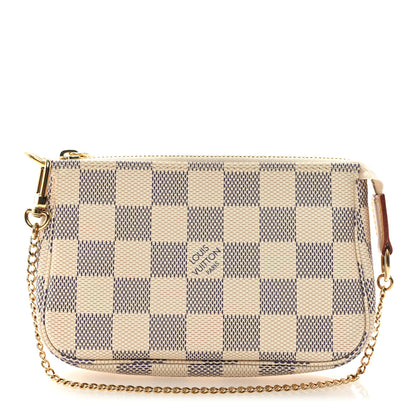 Louis Vuitton Damier Azur Mini Pochette Accessories 1 of 9