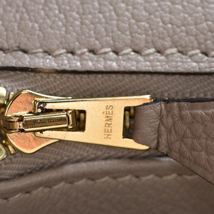 Hermes Togo Birkin 30 Gris Tourterelle 20 of 31
