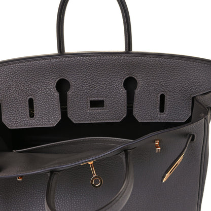 Hermes Togo Birkin 25 Etain 18 of 34