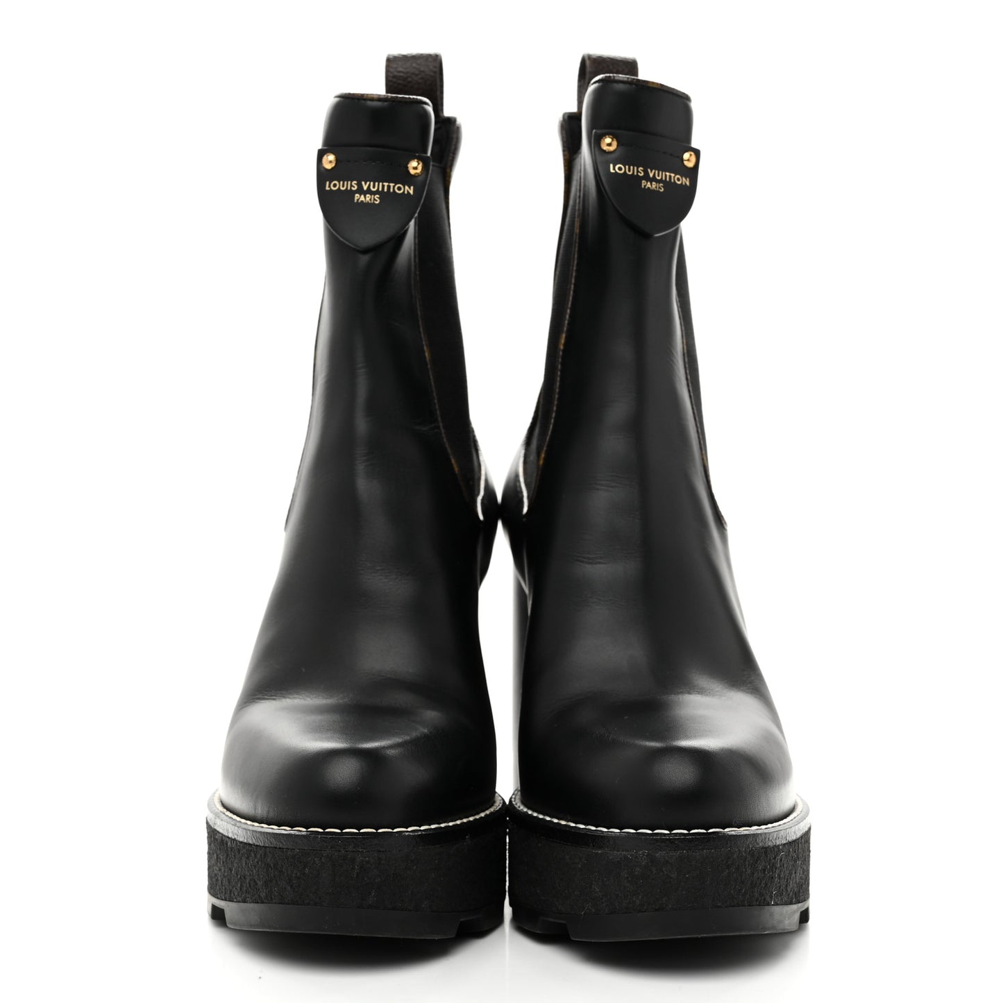 LV BEAUBOURG ANKLE BOOT 39 Black