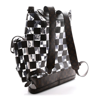 Louis Vuitton PVC Monogram Chess Christopher GM 3 of 9