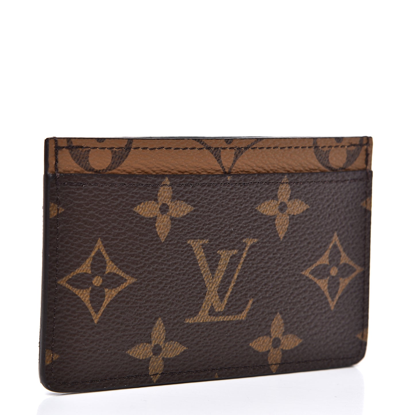 Reverse Monogram Card Holder