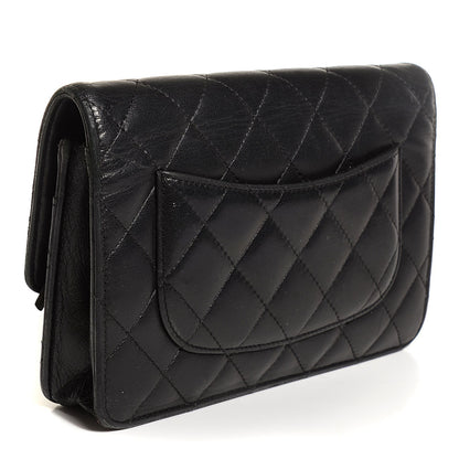 Chanel Lambskin Quilted Wallet Black 3 of 8