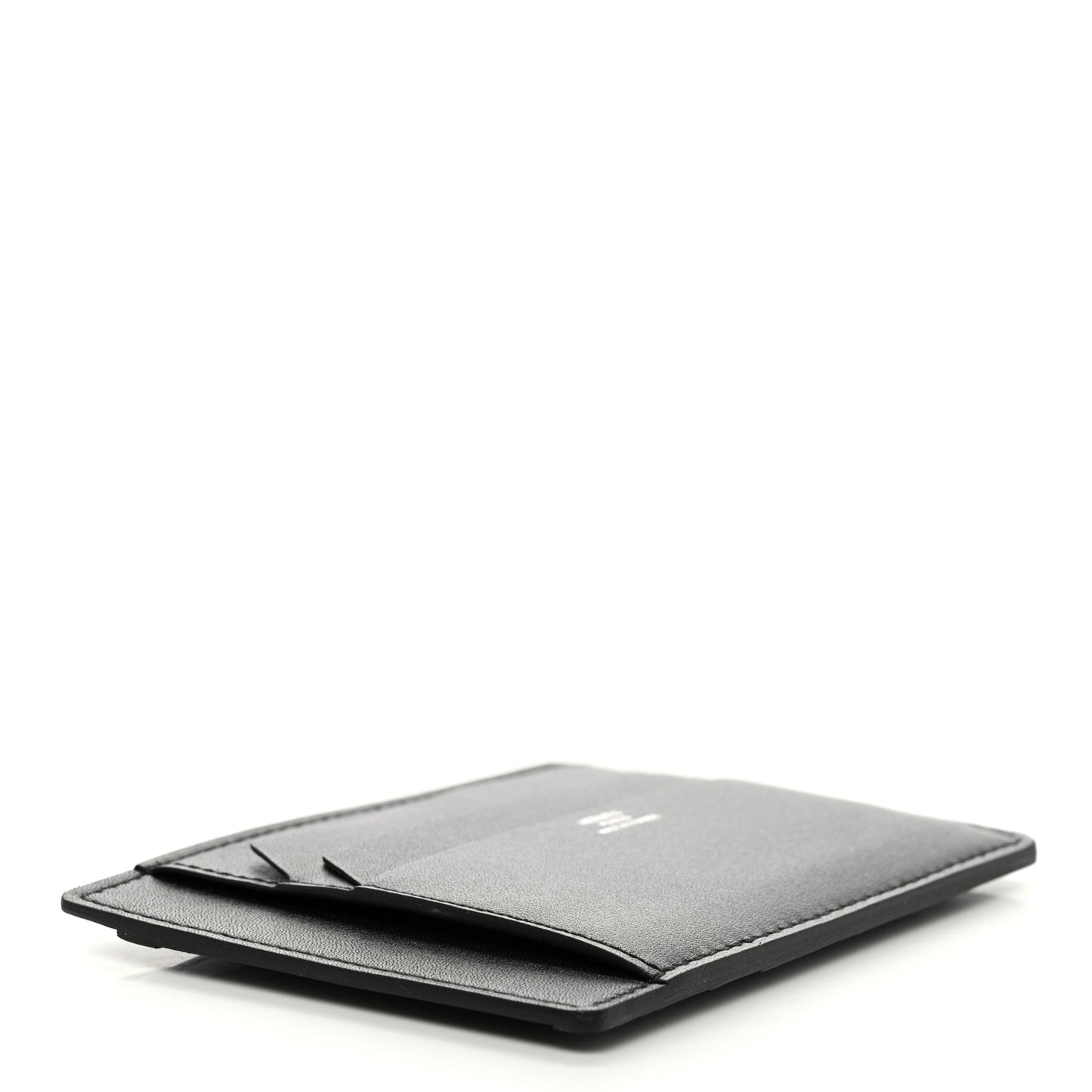 Villandry Calfskin City 8CC Card Holder Black