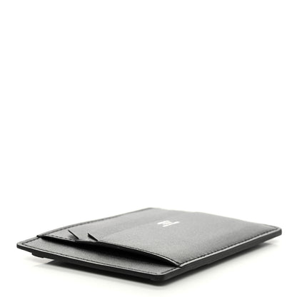 Hermes Villandry Calfskin City 8CC Card Holder Black 4 of 7