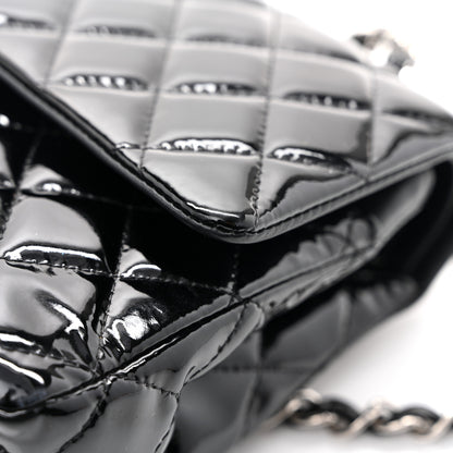 Chanel Patent Quilted Medium Double Flap Black 12 of 12