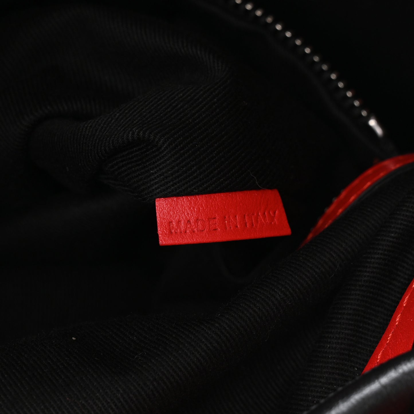 Calfskin Spiked Explorafunk Backpack Black