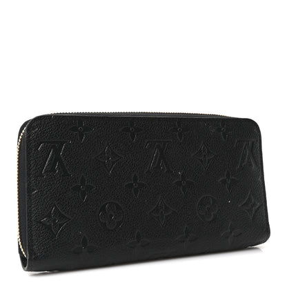 Louis Vuitton Empreinte Zippy Wallet Black 3 of 10