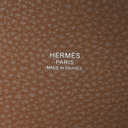 Hermes Taurillon Clemence Picotin Lock 22 MM Gold 6 of 9
