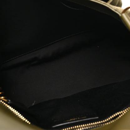Saint Laurent Suede Monogram Medium Niki Chain Satchel Loden Green 5 of 10