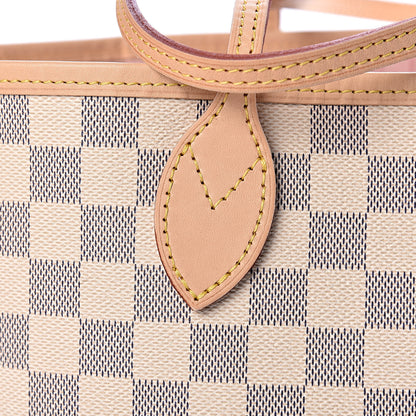 Louis Vuitton Damier Azur Neo Neverfull MM Rose Ballerine 11 of 16