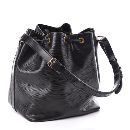 Louis Vuitton Epi Petit Noe Black 3 of 21