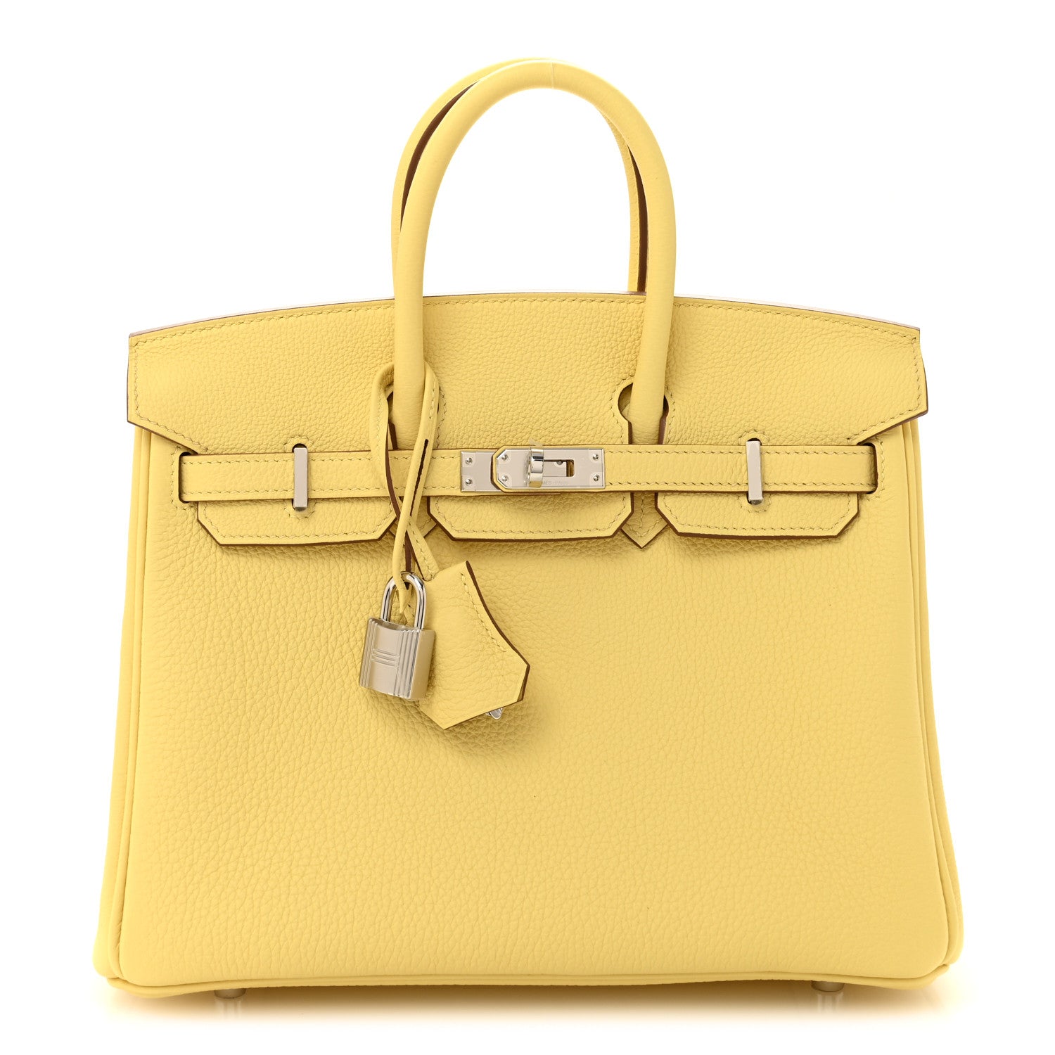 Hermes Togo Birkin 25 Jaune Poussin 1 of 11