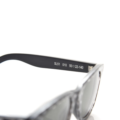 Saint Laurent Square Heart Sunglasses SL51 Black 4 of 7
