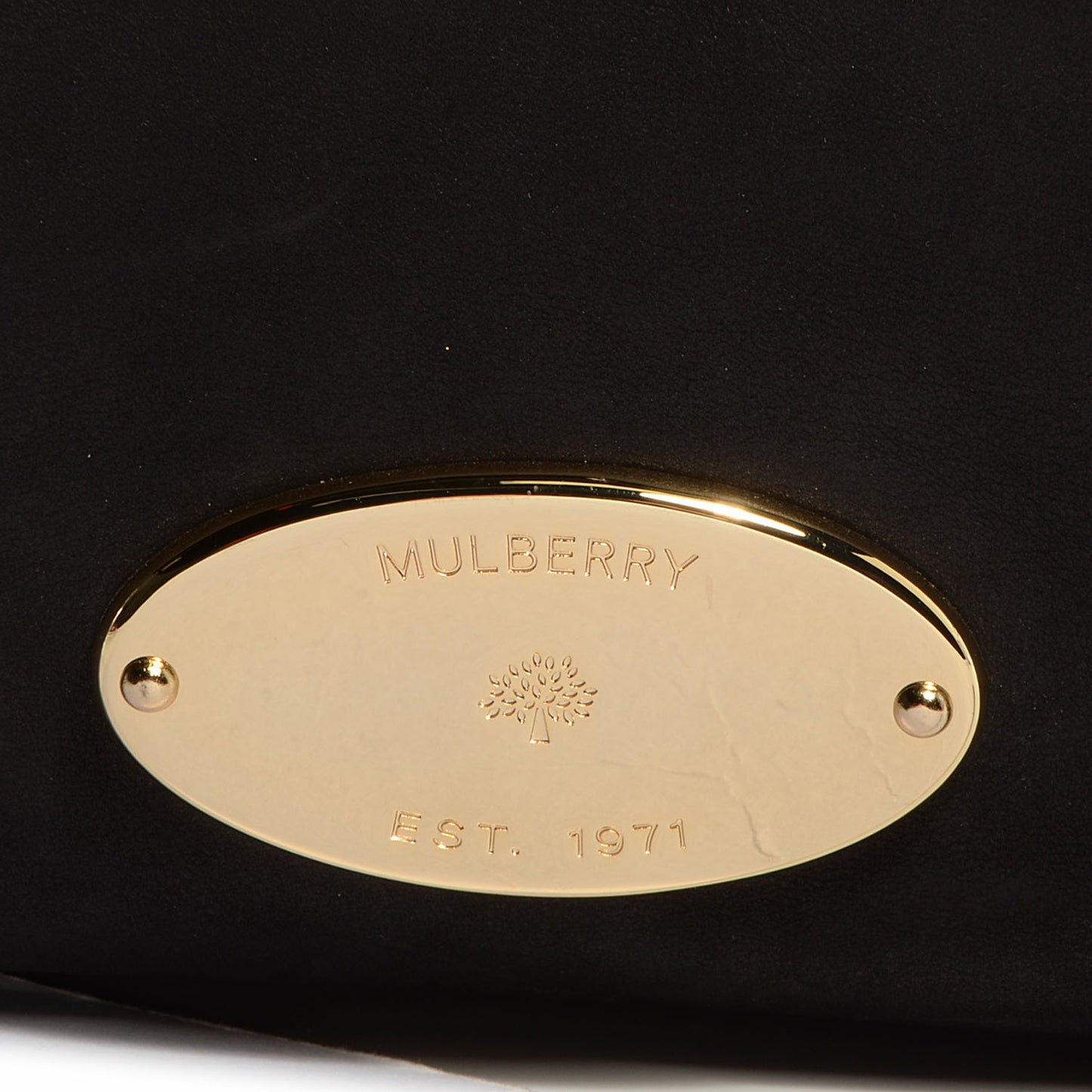 Smooth Leather Taylor Satchel Black