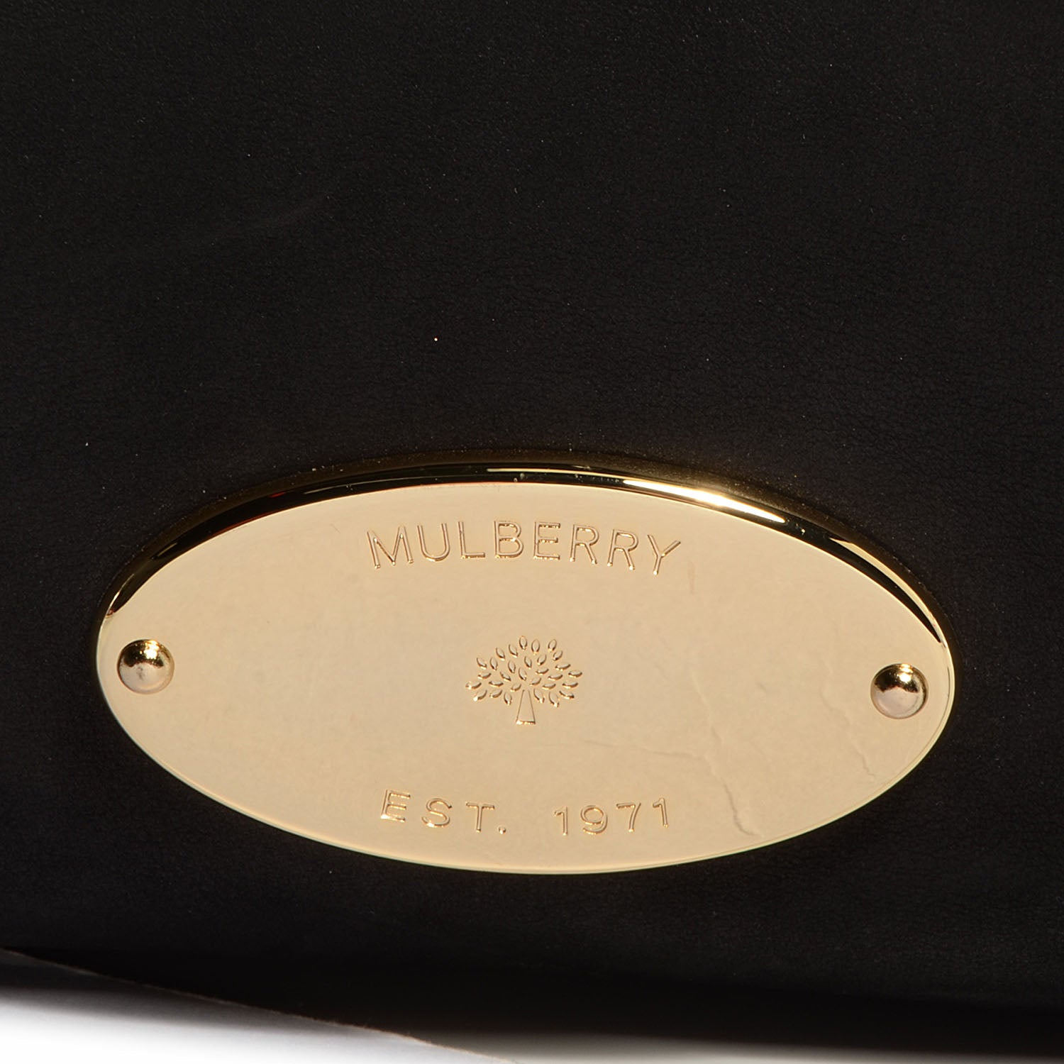 Mulberry Smooth Leather Taylor Satchel Black 8 of 11
