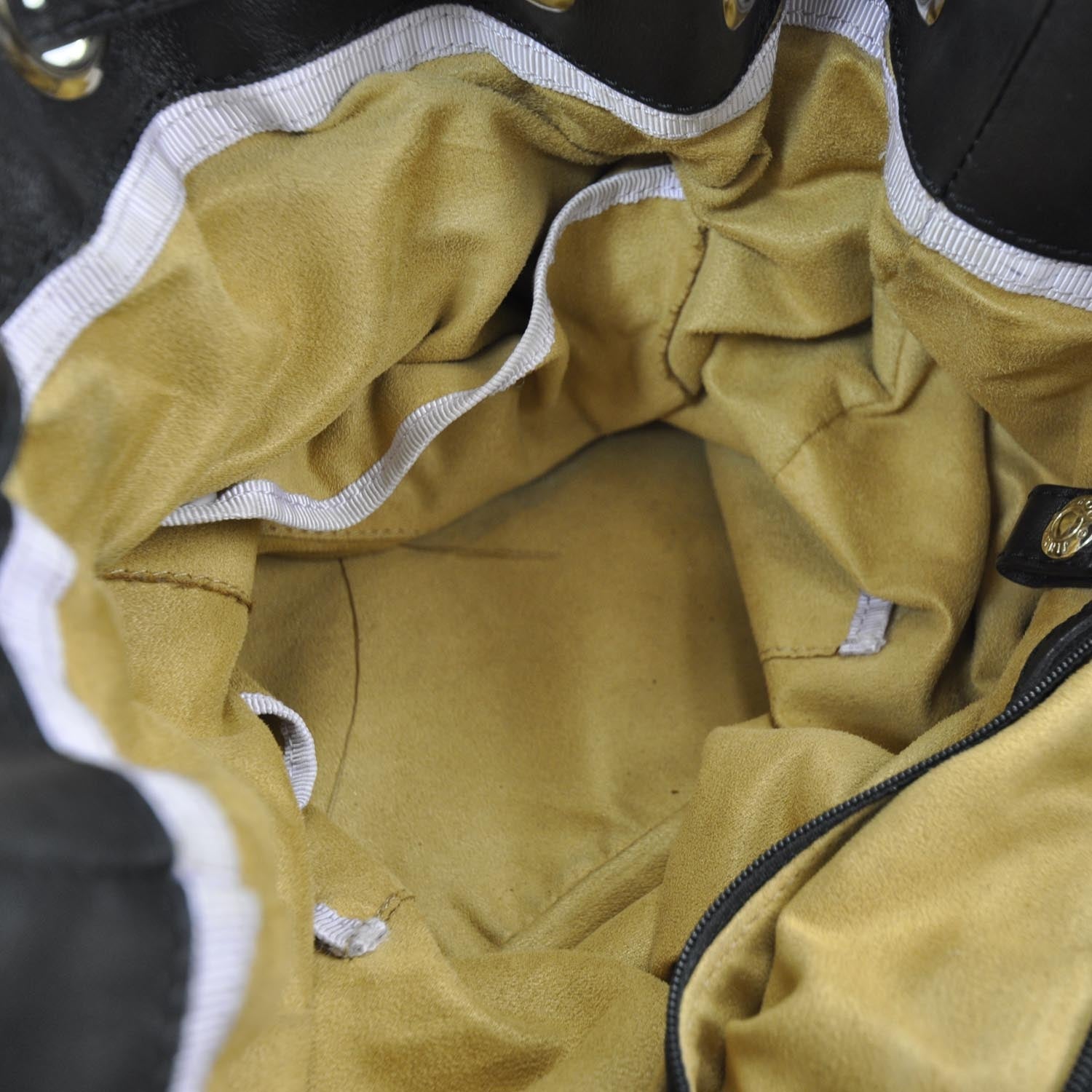 Jimmy Choo Patent Leather Ring Hobo Black 7 of 9