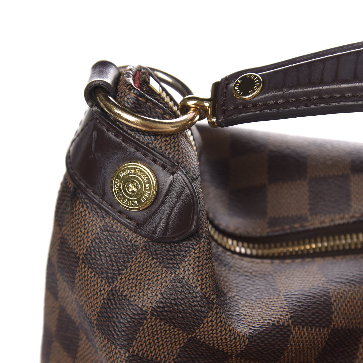 Louis Vuitton Damier Ebene Duomo Hobo 25 of 36