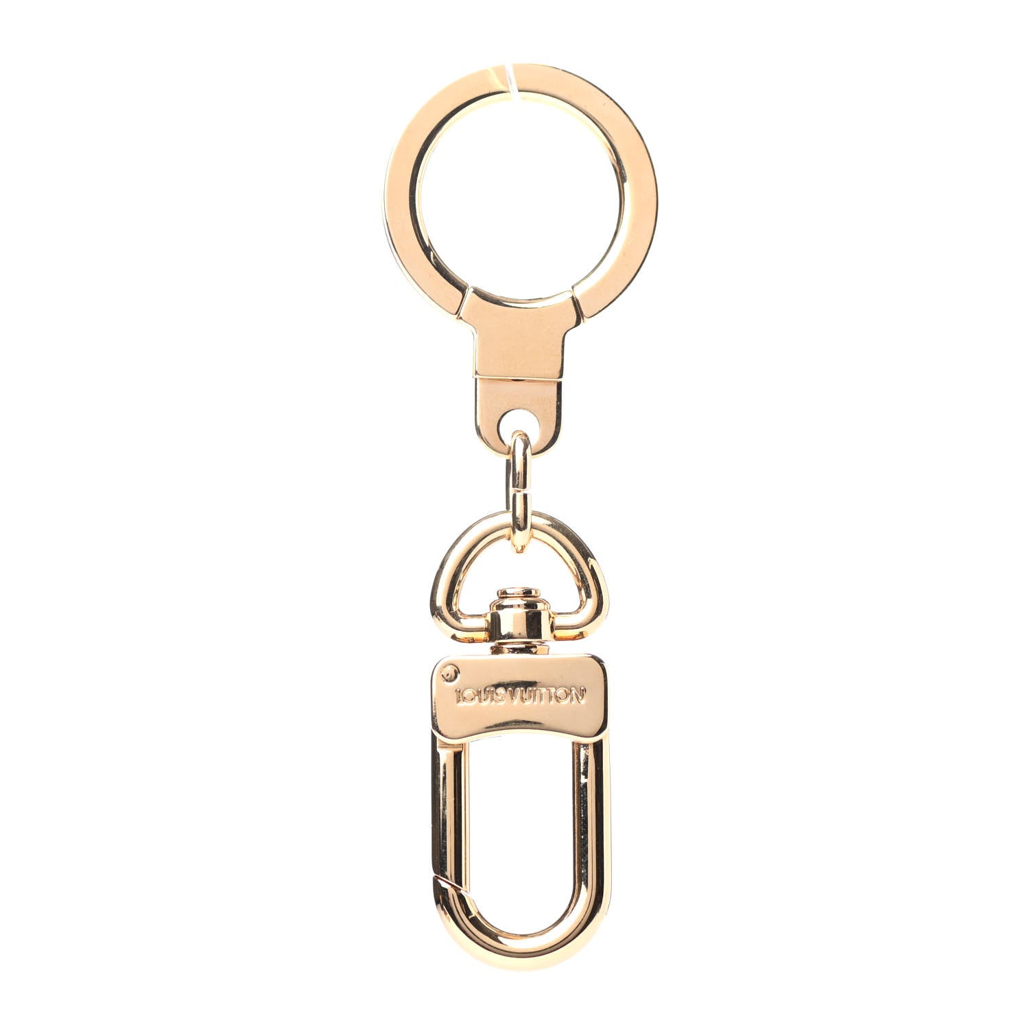 Louis Vuitton Pochette Extender Key Ring Gold 1 of 3