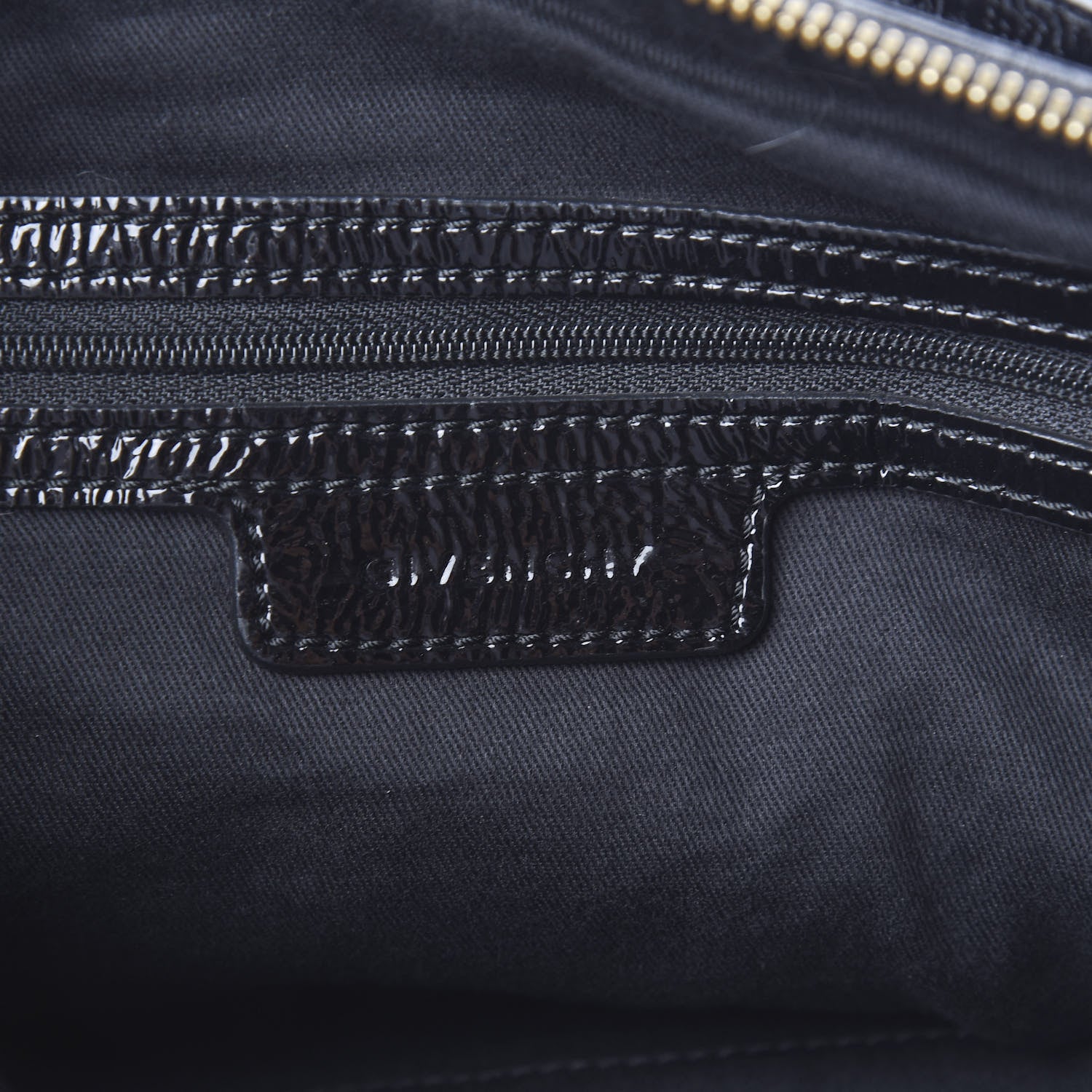 Givenchy Crinkled Patent Hobo Black 5 of 9