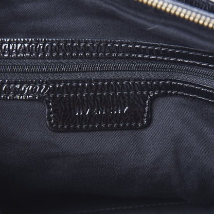 Givenchy Crinkled Patent Hobo Black 5 of 9