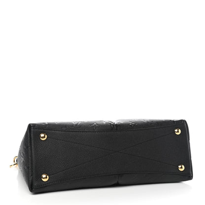 Louis Vuitton Empreinte V Tote MM Black 4 of 8