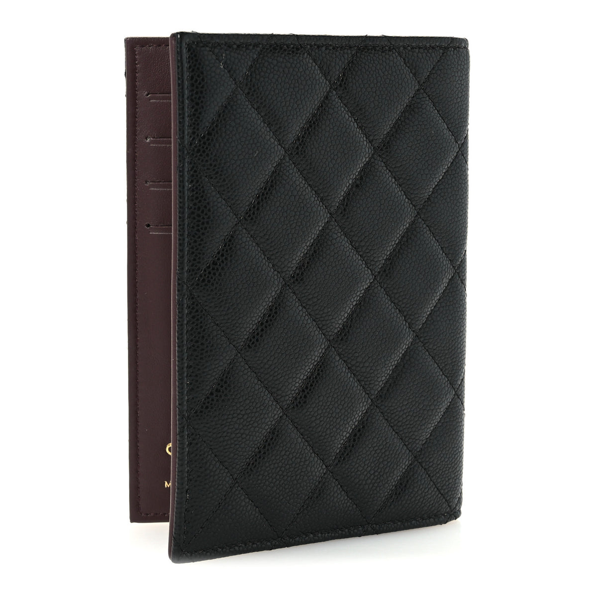 Chanel Caviar Quilted Passport Holder Black 3 of 8