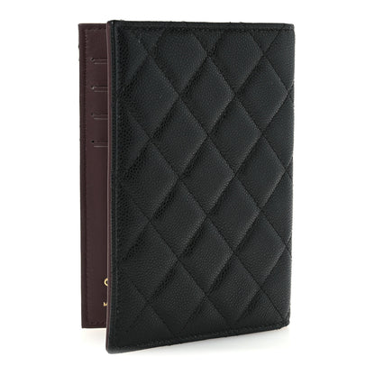Chanel Caviar Quilted Passport Holder Black 3 of 8