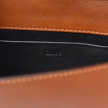 Chloe Calfskin Small Nile Bracelet Minaudiere Bag Caramel 6 of 13