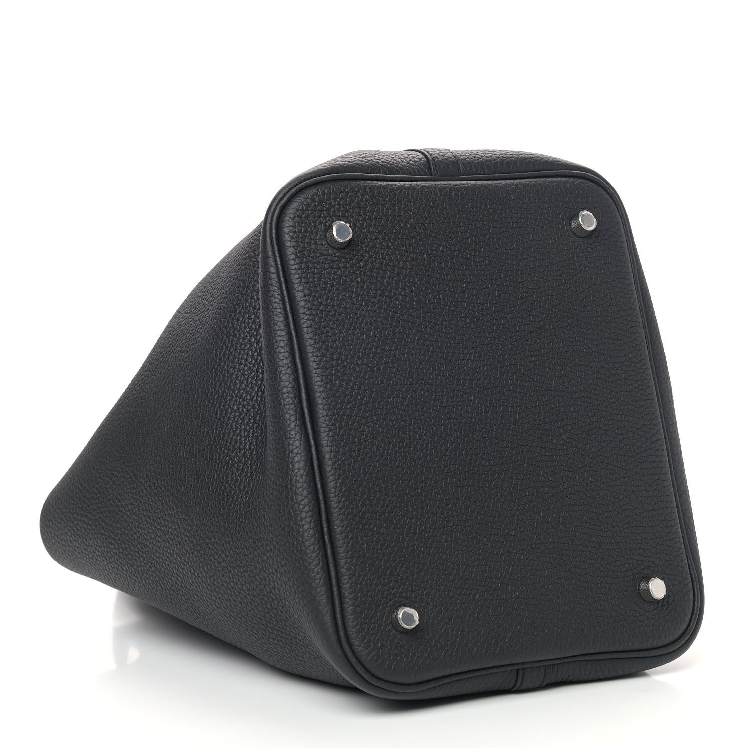 Hermes Taurillon Clemence Picotin Lock 22 MM Black 3 of 4