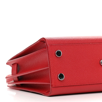 Saint Laurent Grained Calfskin Nano Sac De Jour Lipstick Red 8 of 12
