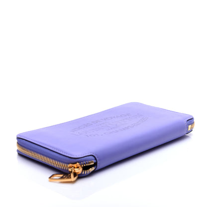 Louis Vuitton Calfskin Articles de Voyage Zippy Wallet Lilac 4 of 10
